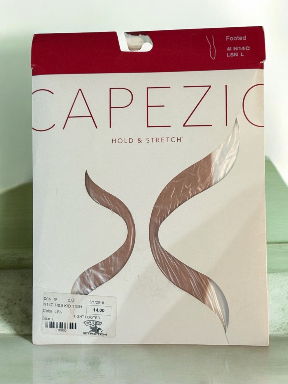 Capezio Hold & Stretch Kids Footed Tights - Light Skin/Nude!